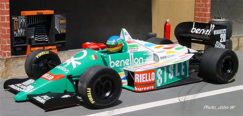Benetton b186 photo - 6