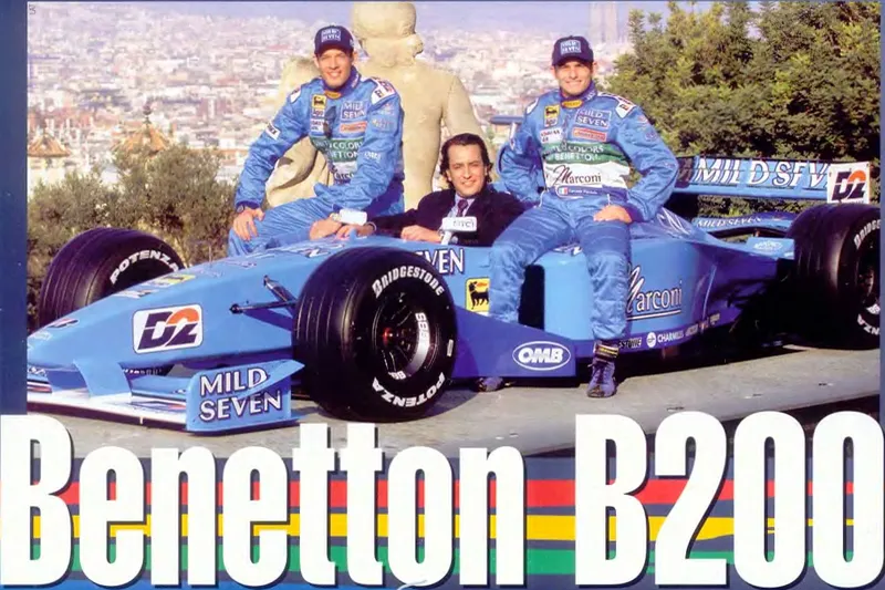 Benetton b200 photo - 5
