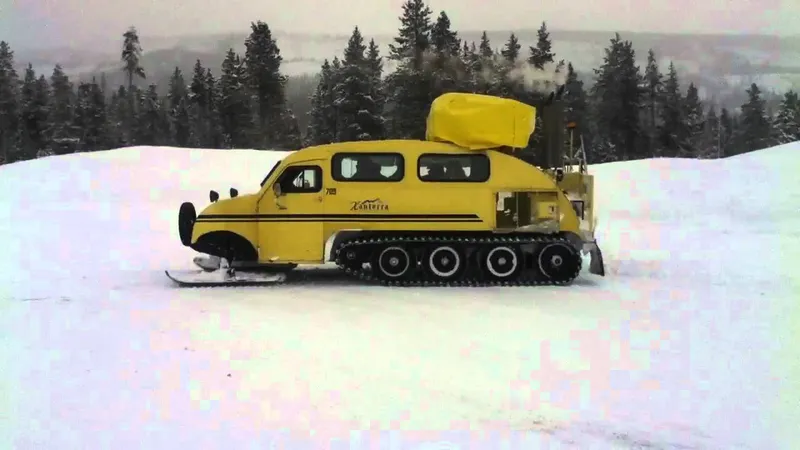 Bombardier snowcoach photo - 2