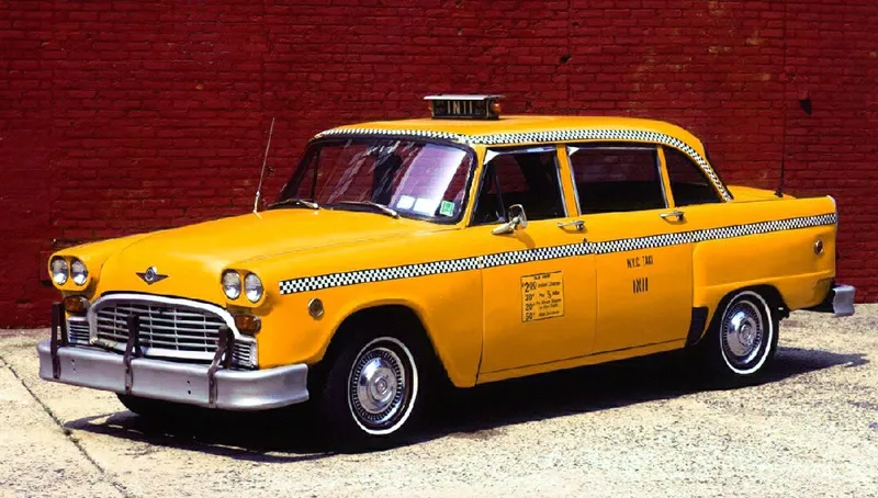 Checker taxicab photo - 2