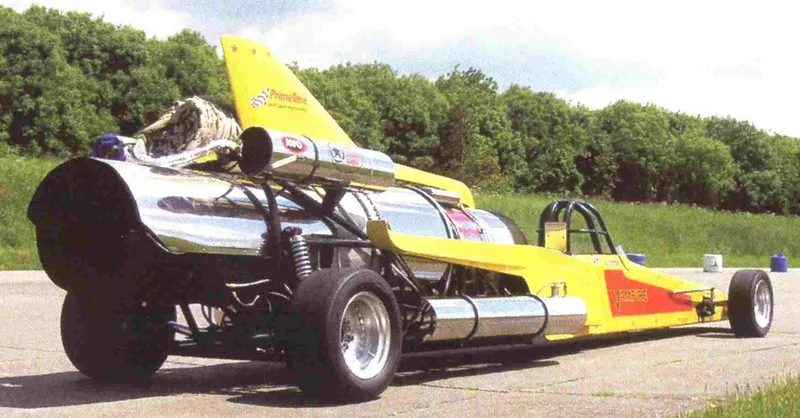 Dragster jet photo - 3