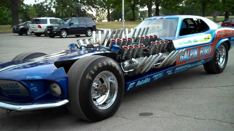 Ford dragster photo - 2