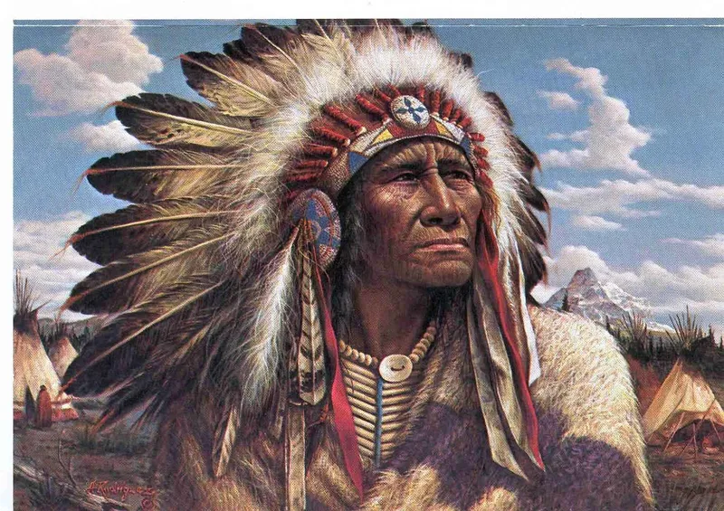 Indian chief photo - 2