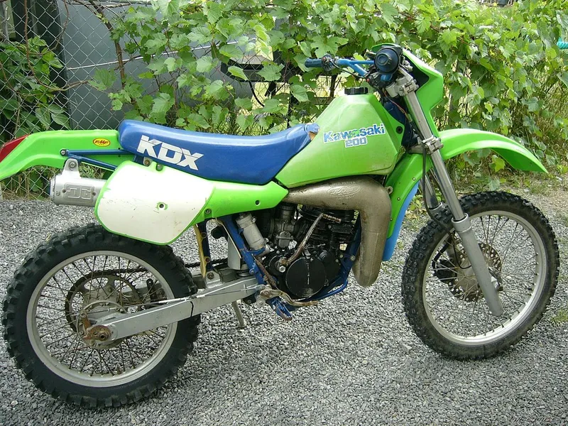 Kawasaki kdx photo - 1