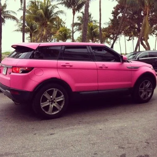 Land rover pink photo - 6