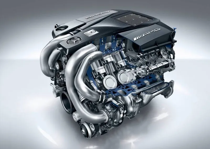 Mercedes-benz engine photo - 2