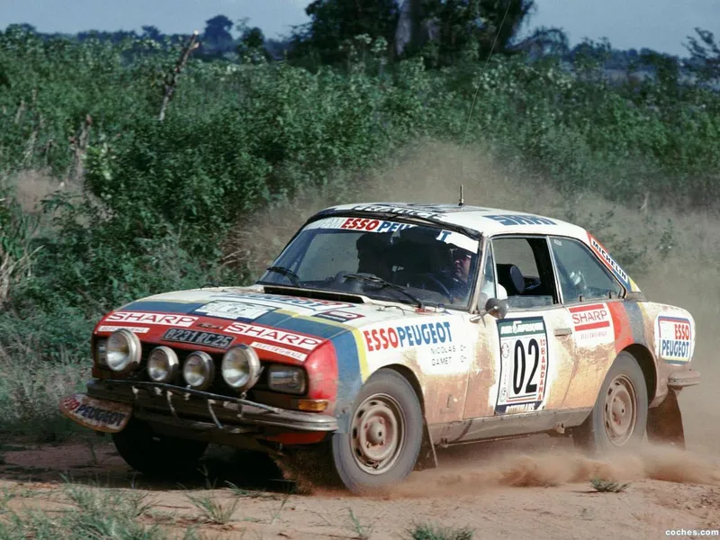 Peugeot rally photo - 2