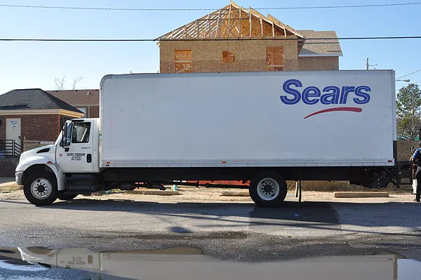 Sears delivery photo - 2